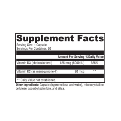 Vitamin K2 D3 5000